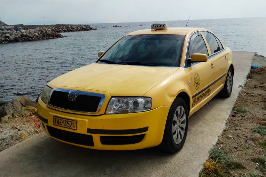 Stelios Taxi Services at Eresos & Skala Eresos